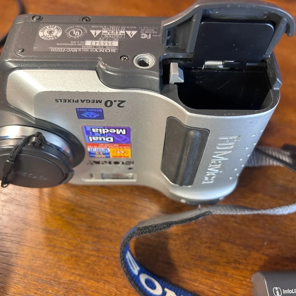 Sony Silver Video Camera